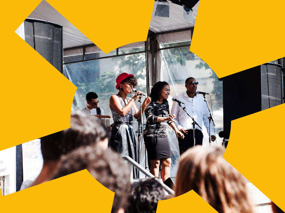 Jazz Festival Delft op het brouwplein