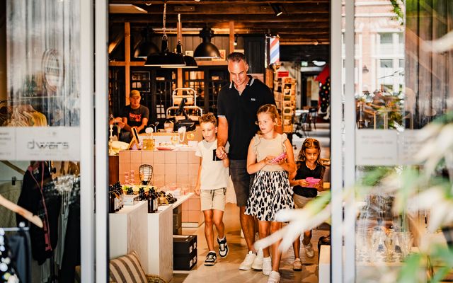 Exterieur van een winkel