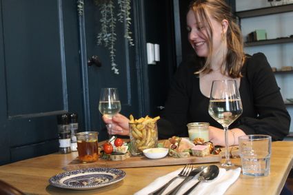 Lunchplankje Ald Herberch Gaastmeer pontjesroute