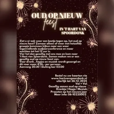 aankondiging oud op nieuw feest