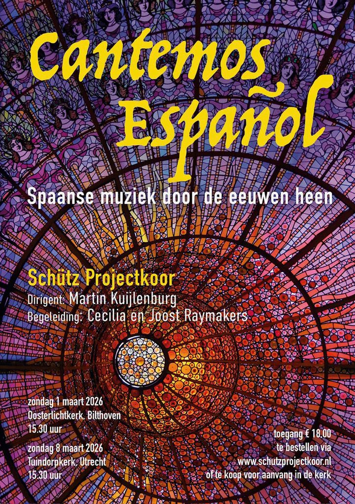 Schütz Projectkoor: Spaanse muziek door de eeuwen heen