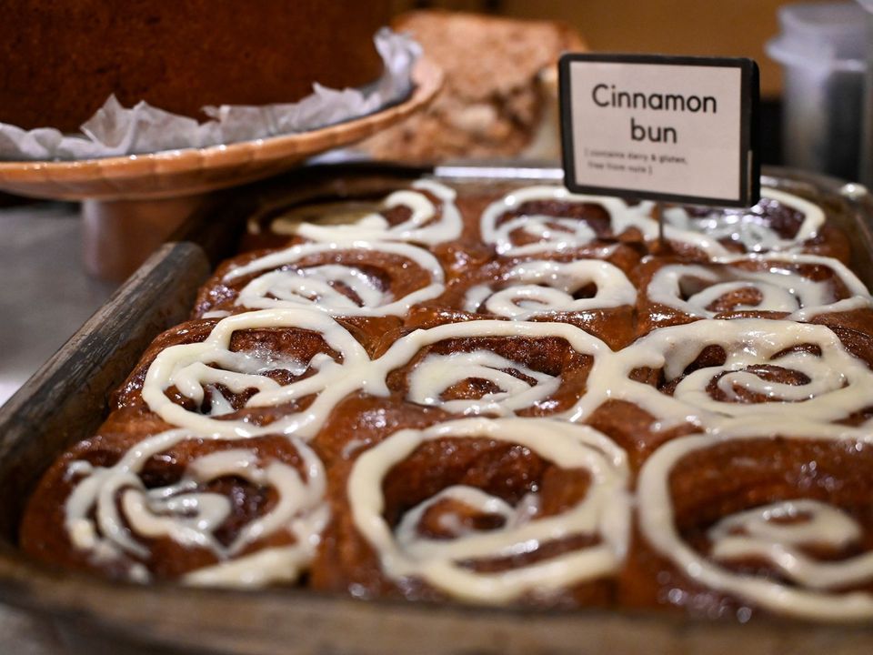 Versgebakken cinnamon buns van KEK in Delft