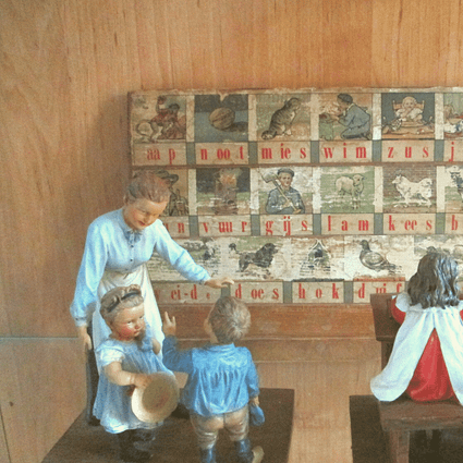 Het Ot en Sien museum in Surhuisterveen