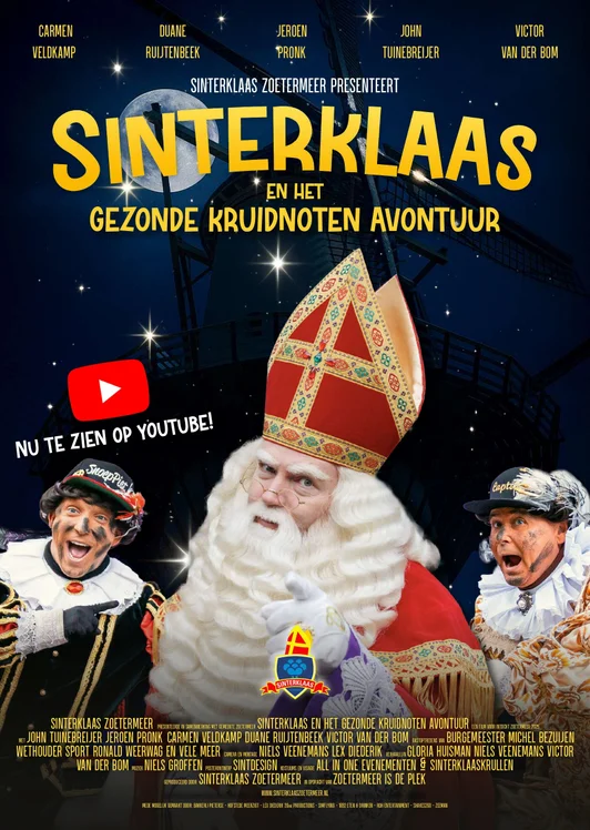 Poster voor de film Sinterklaas en de gezonde pepernoten (2025)
