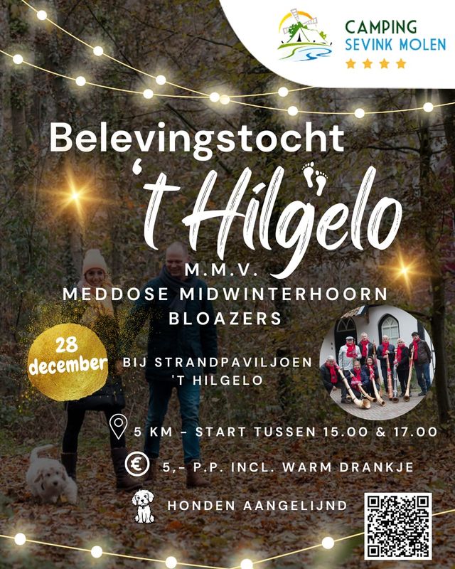 Poster Belevingstocht 't Hilgelo (NL)