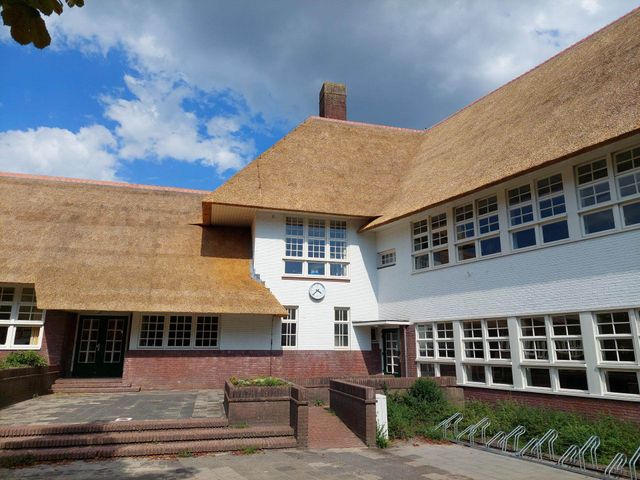 Fabritiusschool Hilversum gezien vanaf de buitenkant