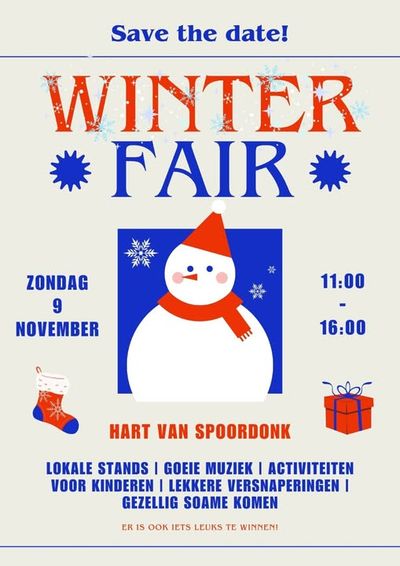 aankondiging Winterfair in Spoordonk