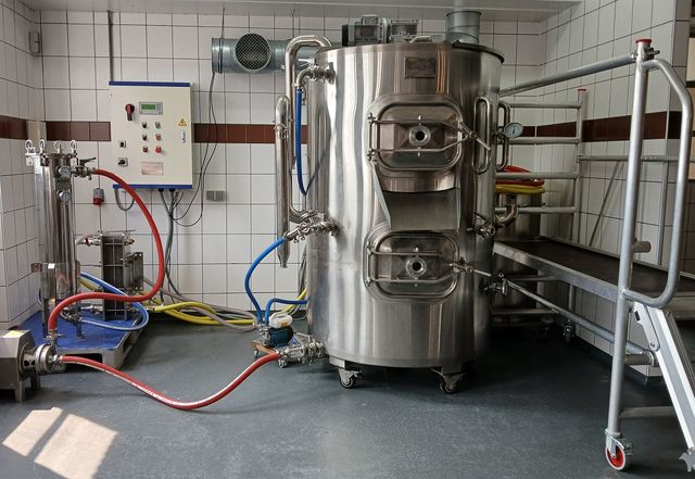 Brouwinstallatie Jonge Beer Brouwerij