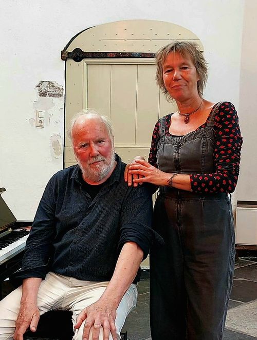 Foto van man (arjan) en vrouw (fenna)