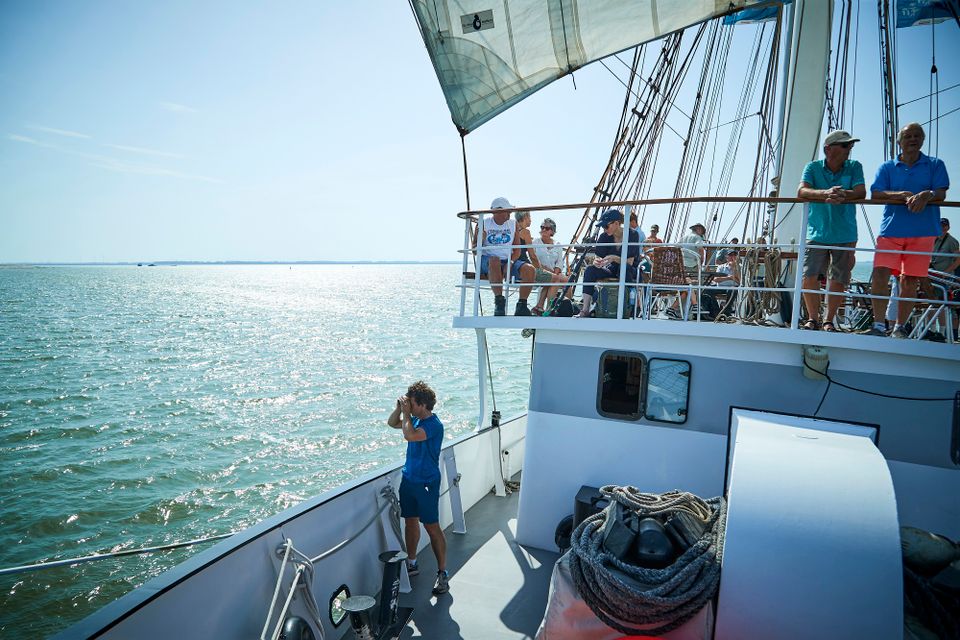 Veerboot Abel Tasman naar de Marker Wadden