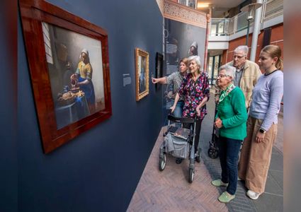 Expositie Vermeer komt naar de Nieuwenhof