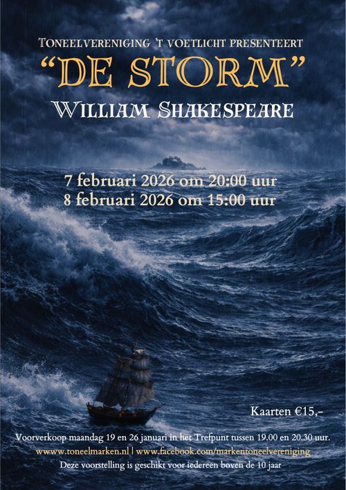 Poster van een voorstelling