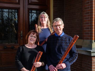 Ensemble Capriola Irene Hooimeyer, Els Kuijk en Kees Konings.