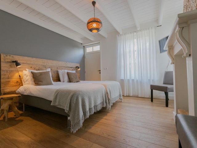 Slaapkamer in vakantiewoning het Hemels Helleke
