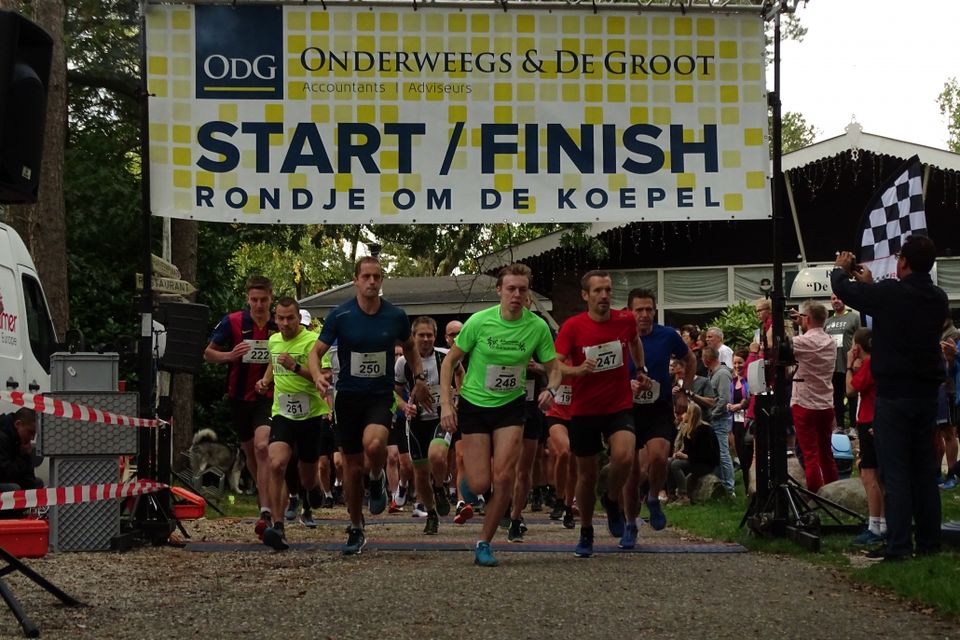 Hardlopers gaan van start