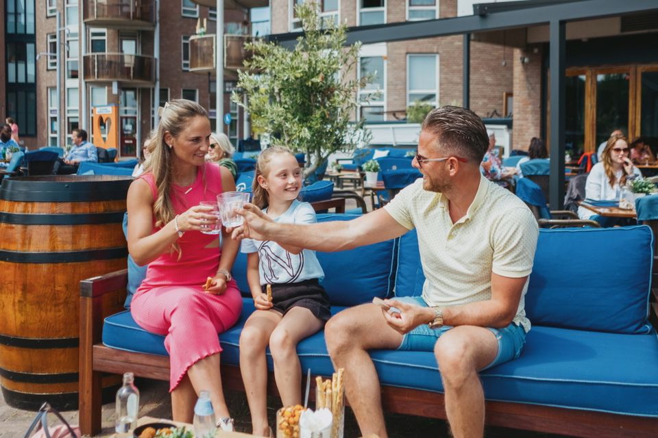 Zomer in Almere terras