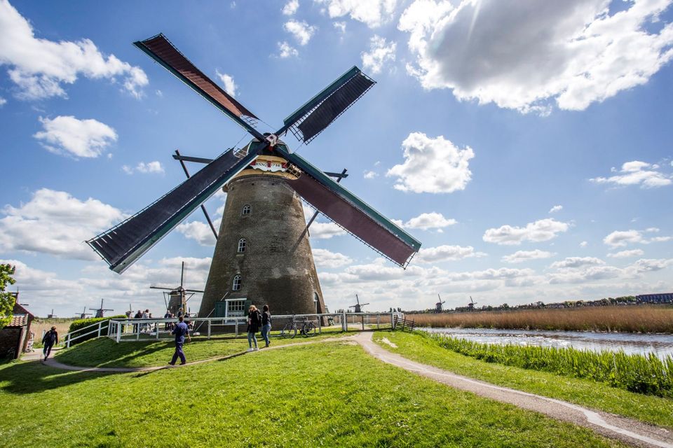 Molen in Kinderdijk