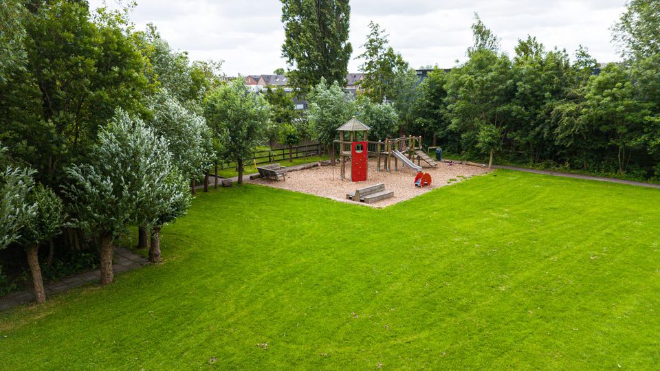 Speelveld met kasteel