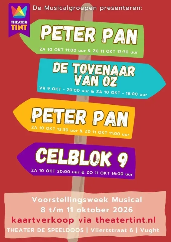 De Musicalgroepen presenteren