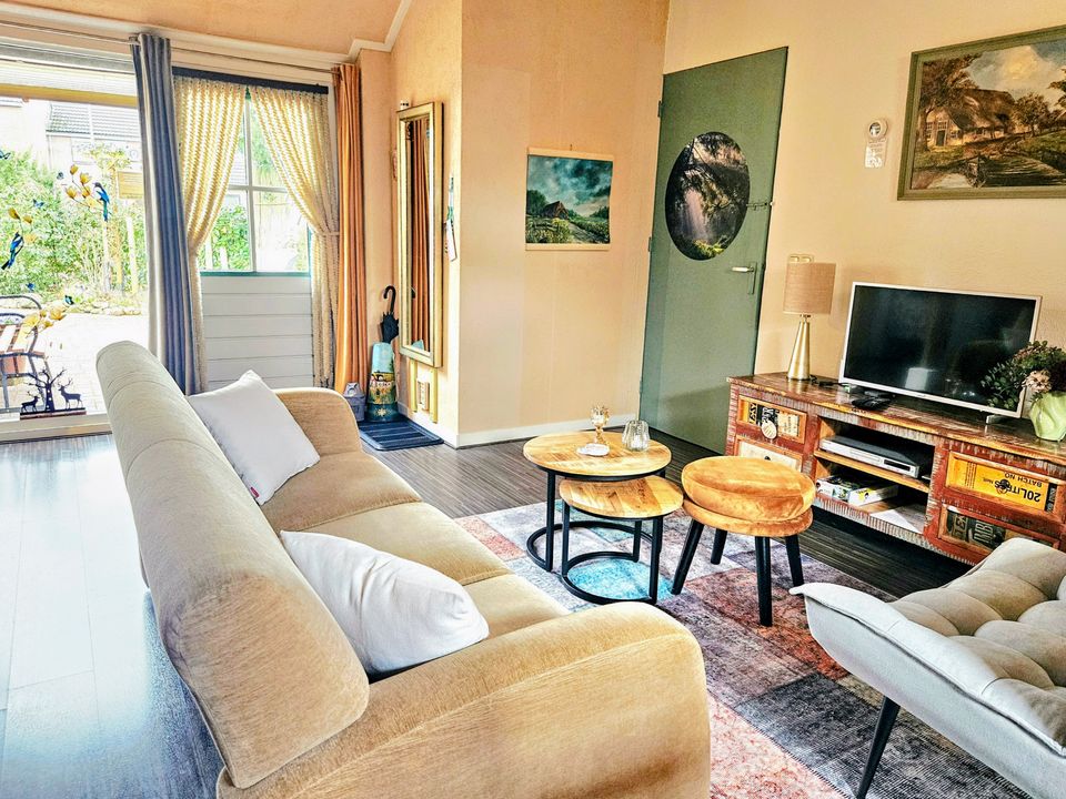 Zithoek met uitzicht op het zonneterras