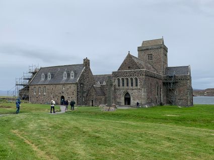 Beelden Schotse eiland Iona