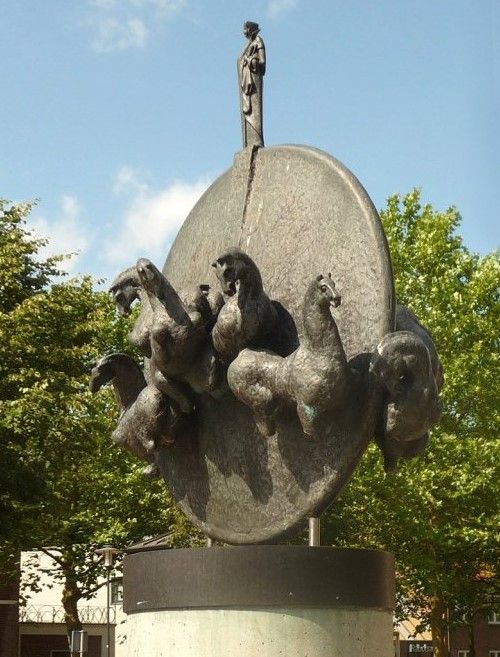 Kunstwerk duizend jaar Gilze
