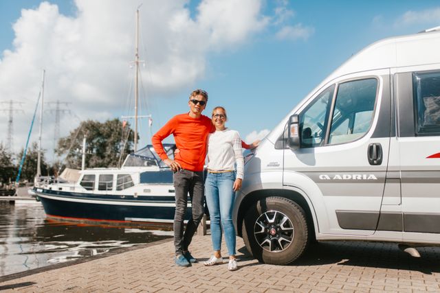 Jarno en Margreet van Camperplaats Leeuwarden