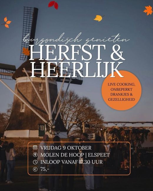 herfst en heerlijk