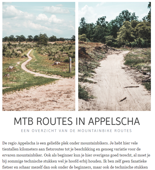Mountainbiken in Appelscha