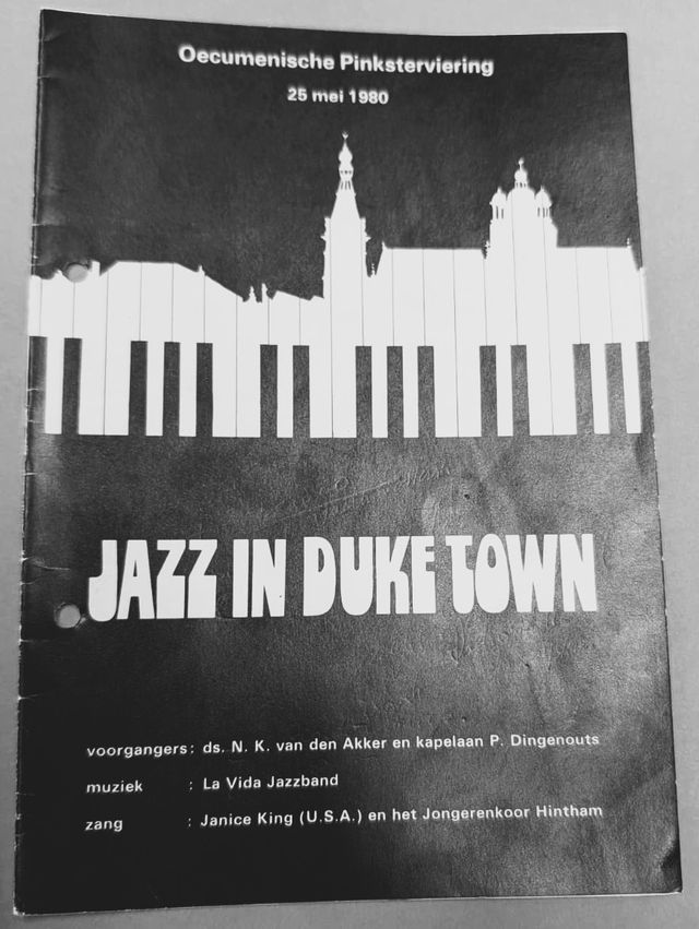 Kerkboekje van 'Jazzdienst' uit 1980