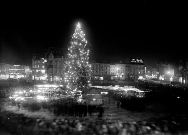 Kerstboom op de Markt