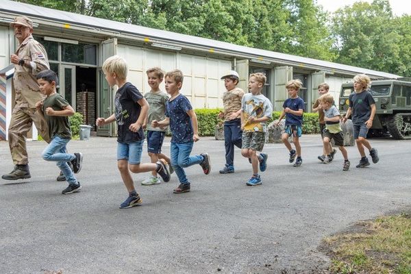 Kindersurvivaldag in Museum Bevrijdende Vleugels