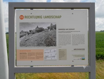 Rechtlijnig landschap 't Bildt