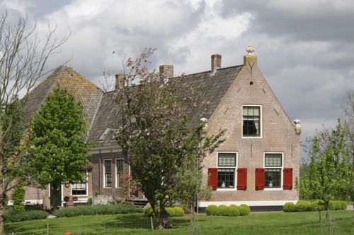De buitenkant van Boerderij Belvliet