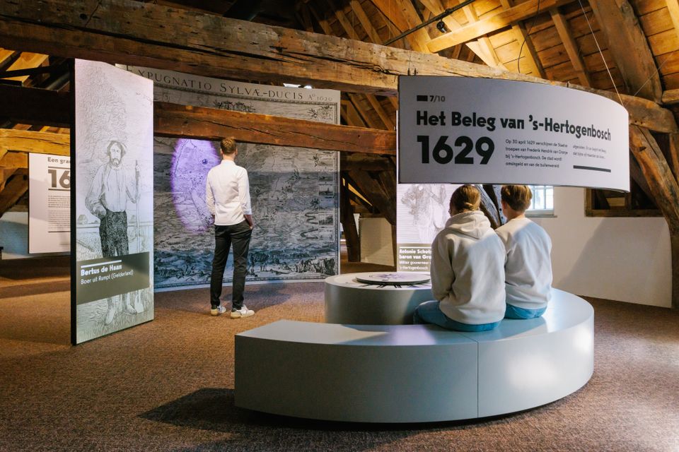 Interactieve tentoonstelling in Museum Kruithuis