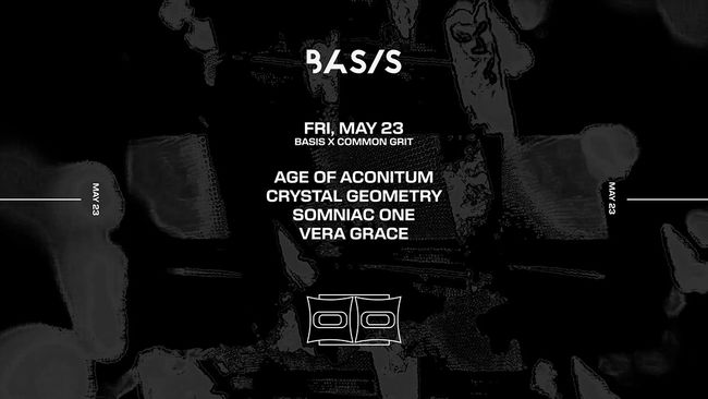 BASIS x Common Grit: Age of Aconitum/ Crystal Geometry/ Somniac One/ Vera Grace