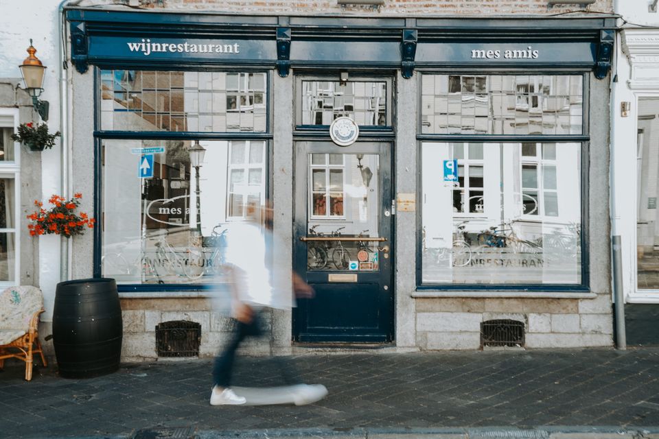 Mes Amis restaurant Maastricht outside frontage