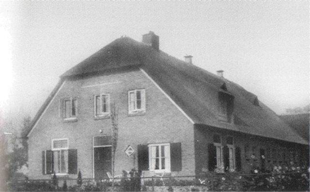 Boerderij Wester Wetering zoals deze er uit zag tussen 1941 en 1944