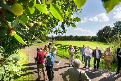Foodwalk in zomer- en herfststijl. Wandel langs eetbare planten en kruiden en bijzondere bedrijfjes, voor alle zintuigen!