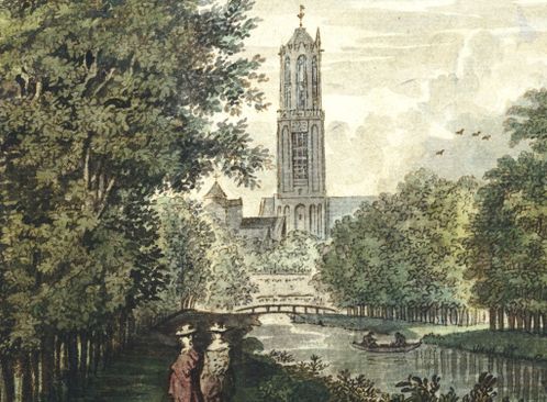 De getekende stad in Het Utrechts Archief in Utrecht