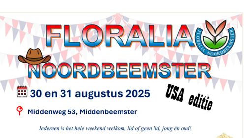 Floraliaweekend 2025 Noordbeemster
