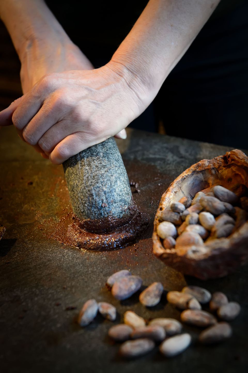 Chocolade cacao Workshop maken