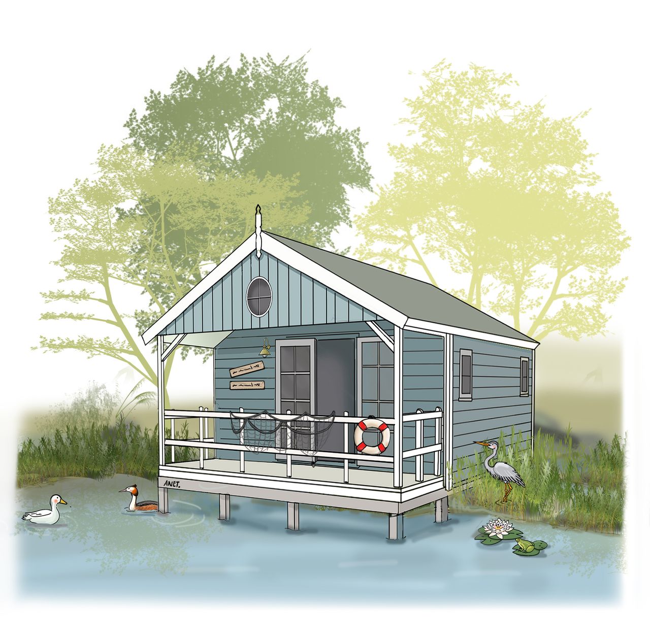 Kinderdijk cottage 4 personen