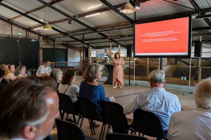 Presentatie door Carlijn Leenders tijdens een subsessie