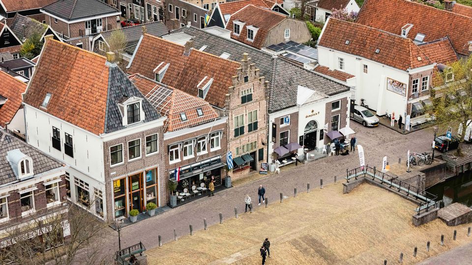 De buitenkant van het Edams Museum