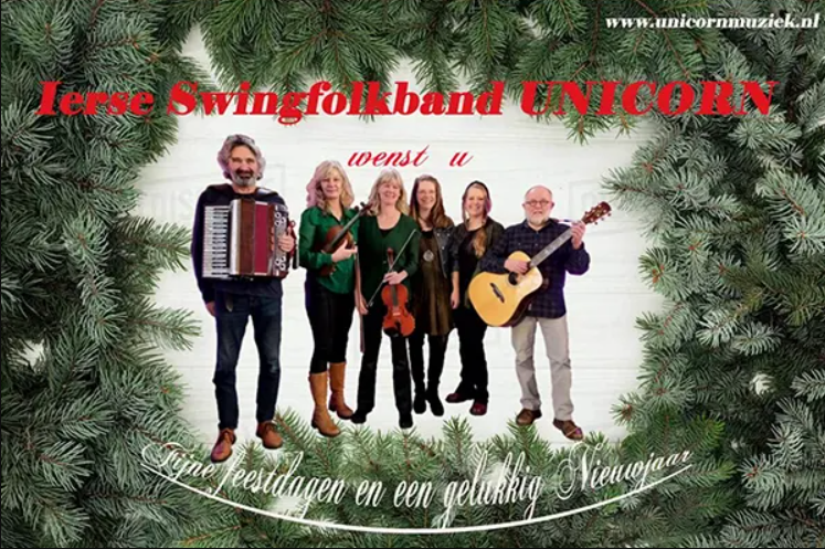 Een kerstcover van de band Unicorn