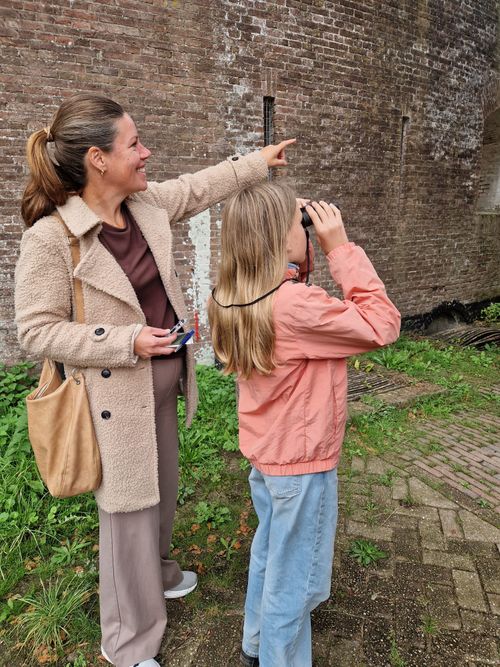 Deelnemers escapetocht Fort Everdingen