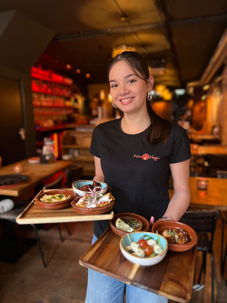 Bediening met tapas