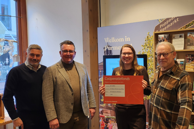 Nieuwe Interactieve wand VVV Purmerend