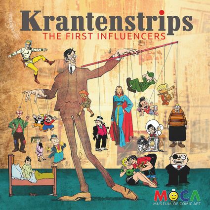 Tentoonstelling 'Krantenstrips, The First Influencers'